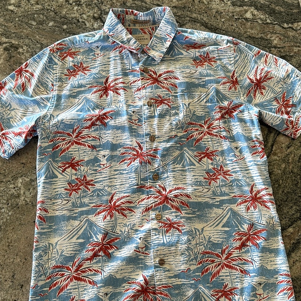 Quiksilver Waterman Aloha Shirt